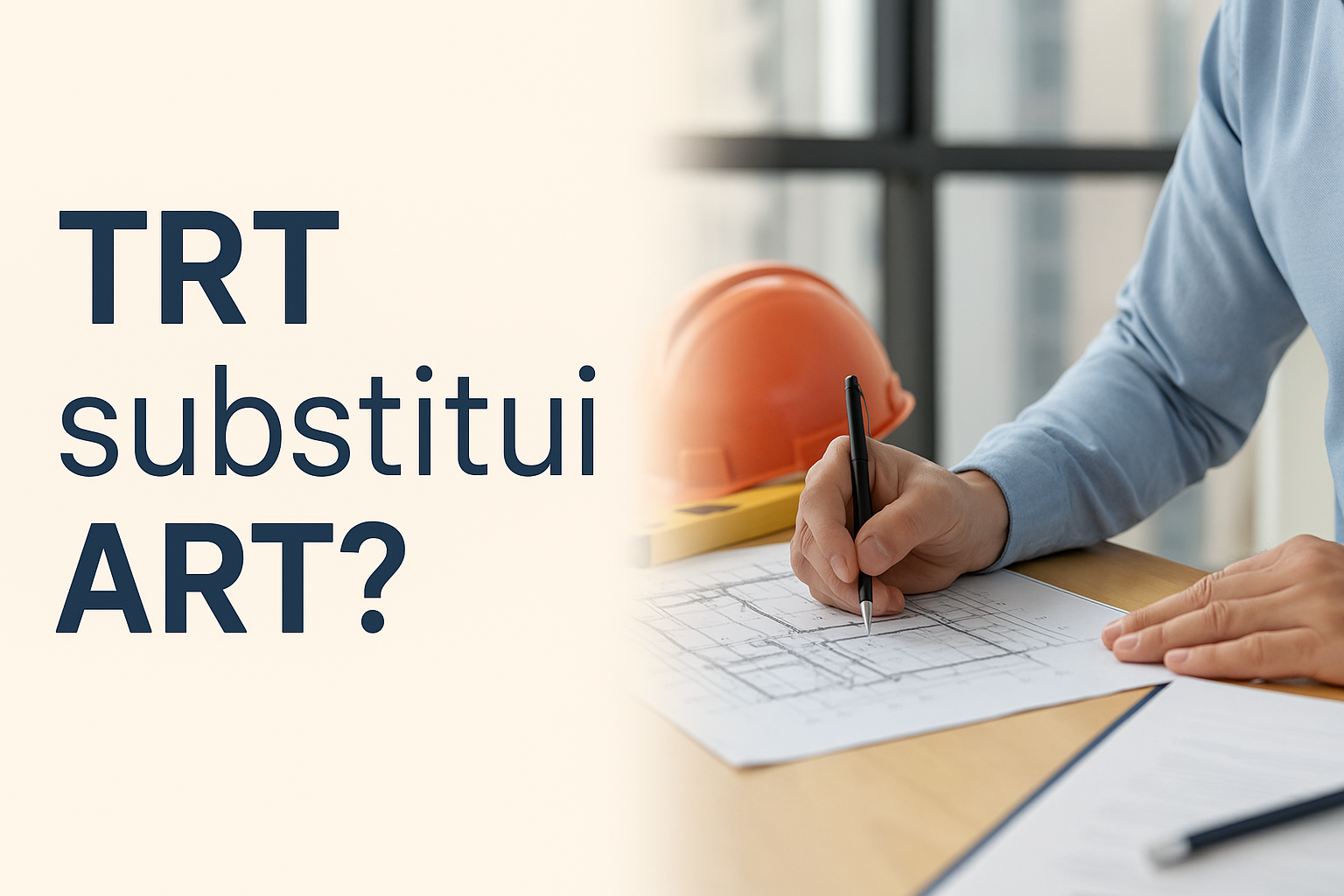 TRT substitui ART? Entenda as diferenças e quando cada documento é obrigatório