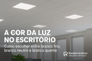 Iluminação de Escritório Corporativo