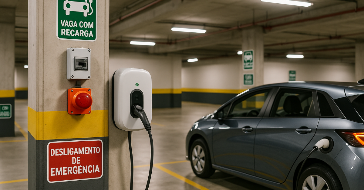 Carregadores de Veículos Elétricos em Condomínios